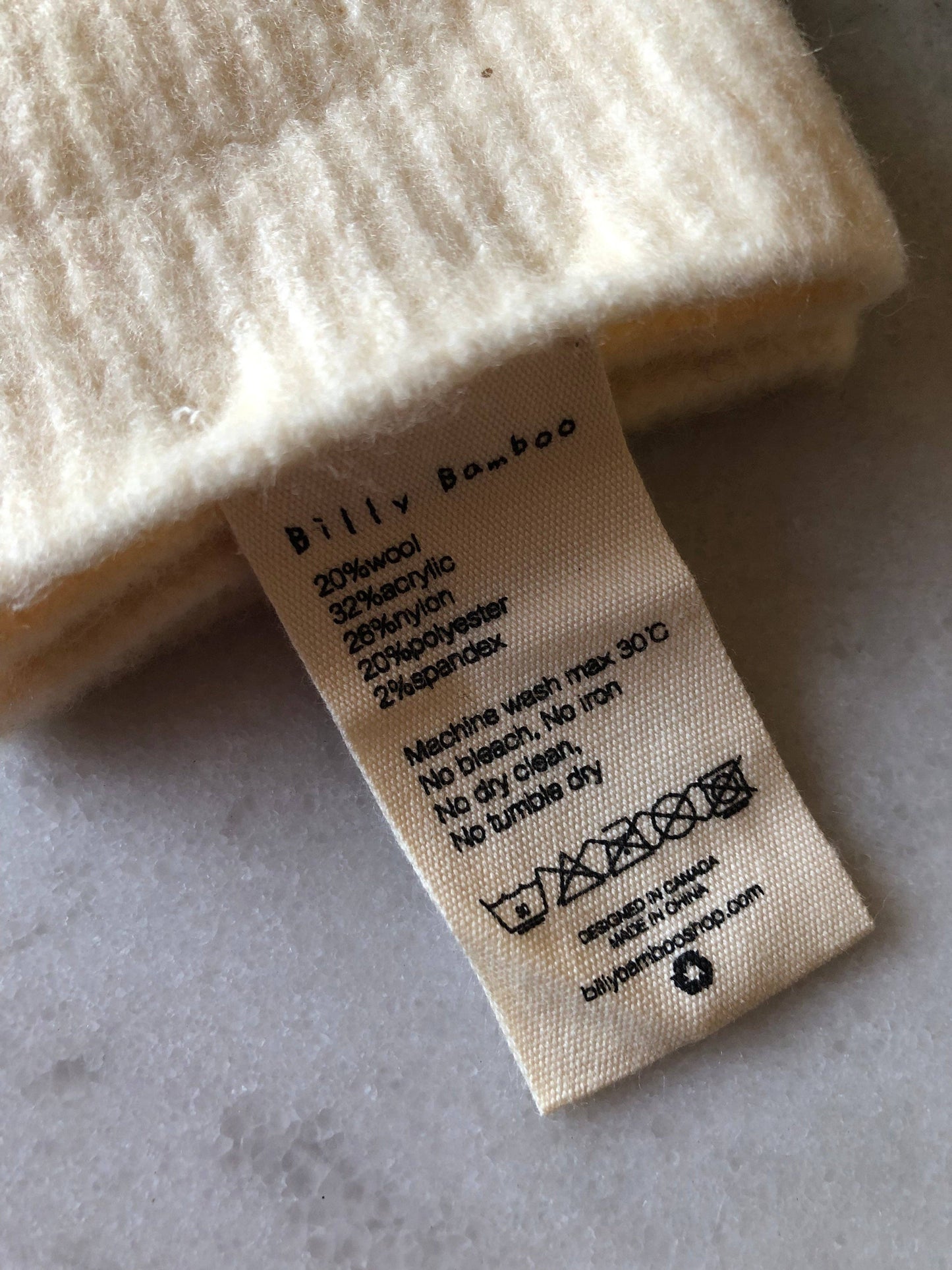 Gants en laine Fuzzy- Billy Bamboo