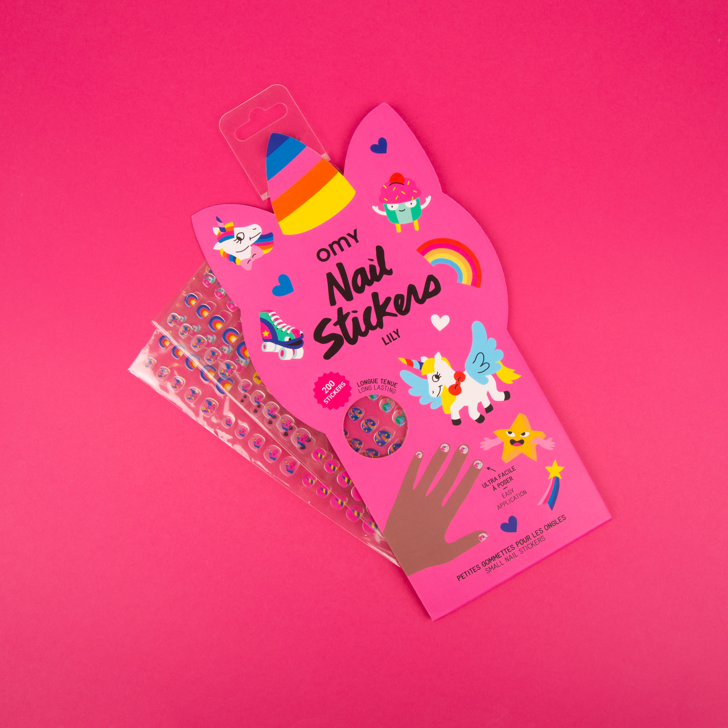 Autocollants pour ongles pour enfants - Nail Stickers for Kids - OMY