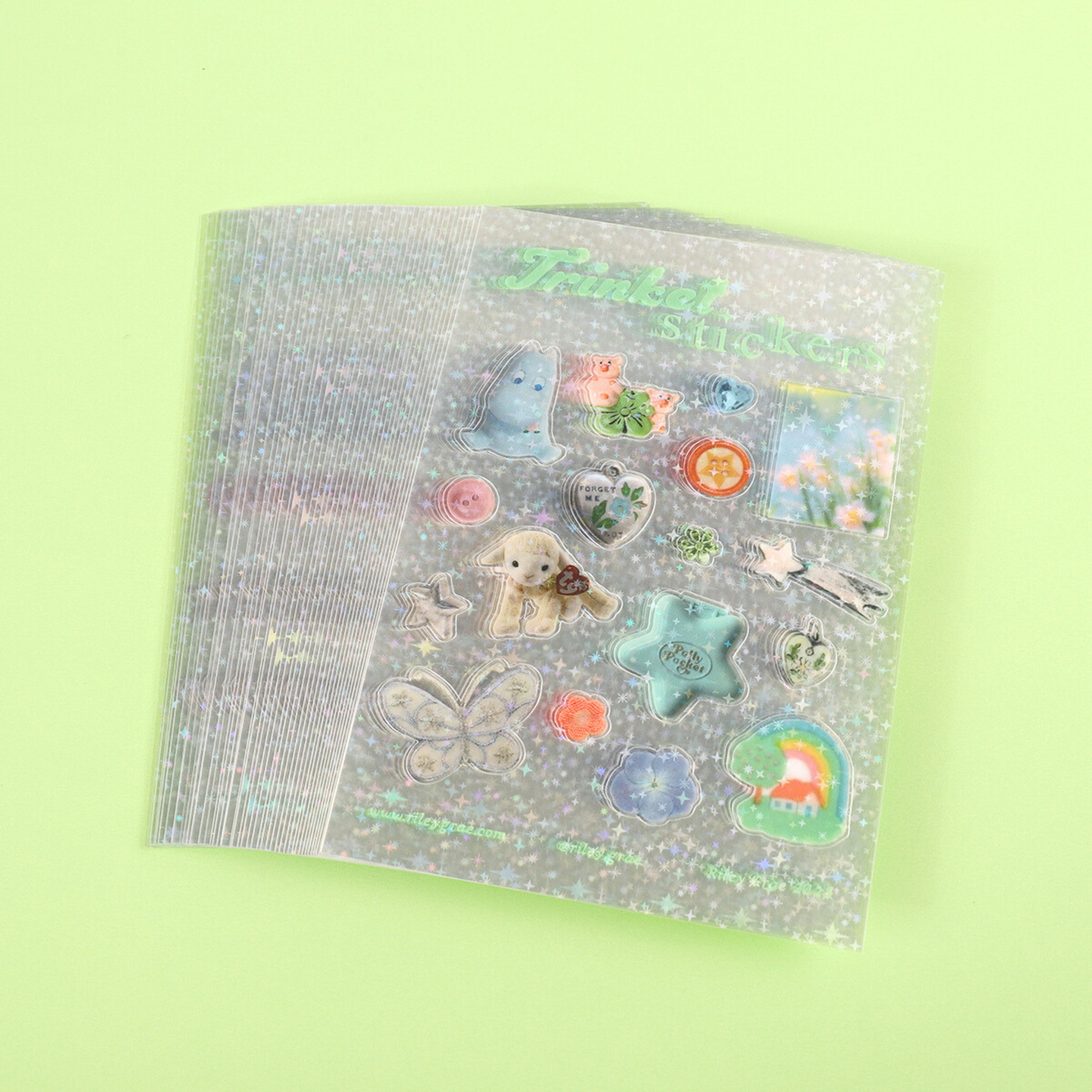 Feuilles d'autocollants - Sticker sheets-  Riley Grae