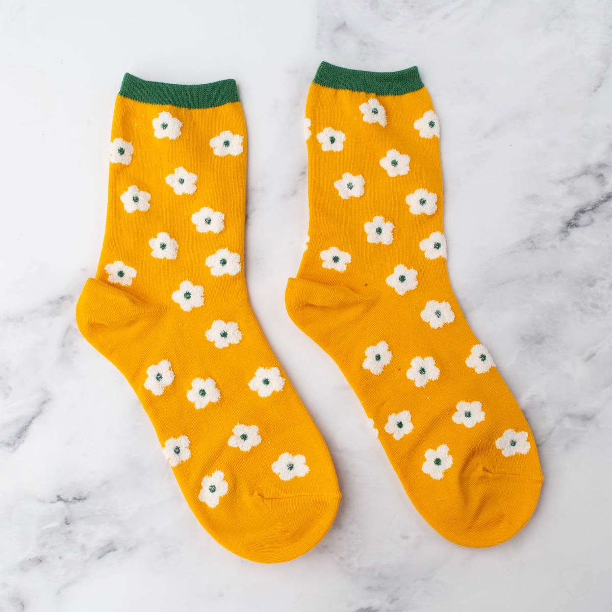 Chaussettes pastel fleurs - Tiepology