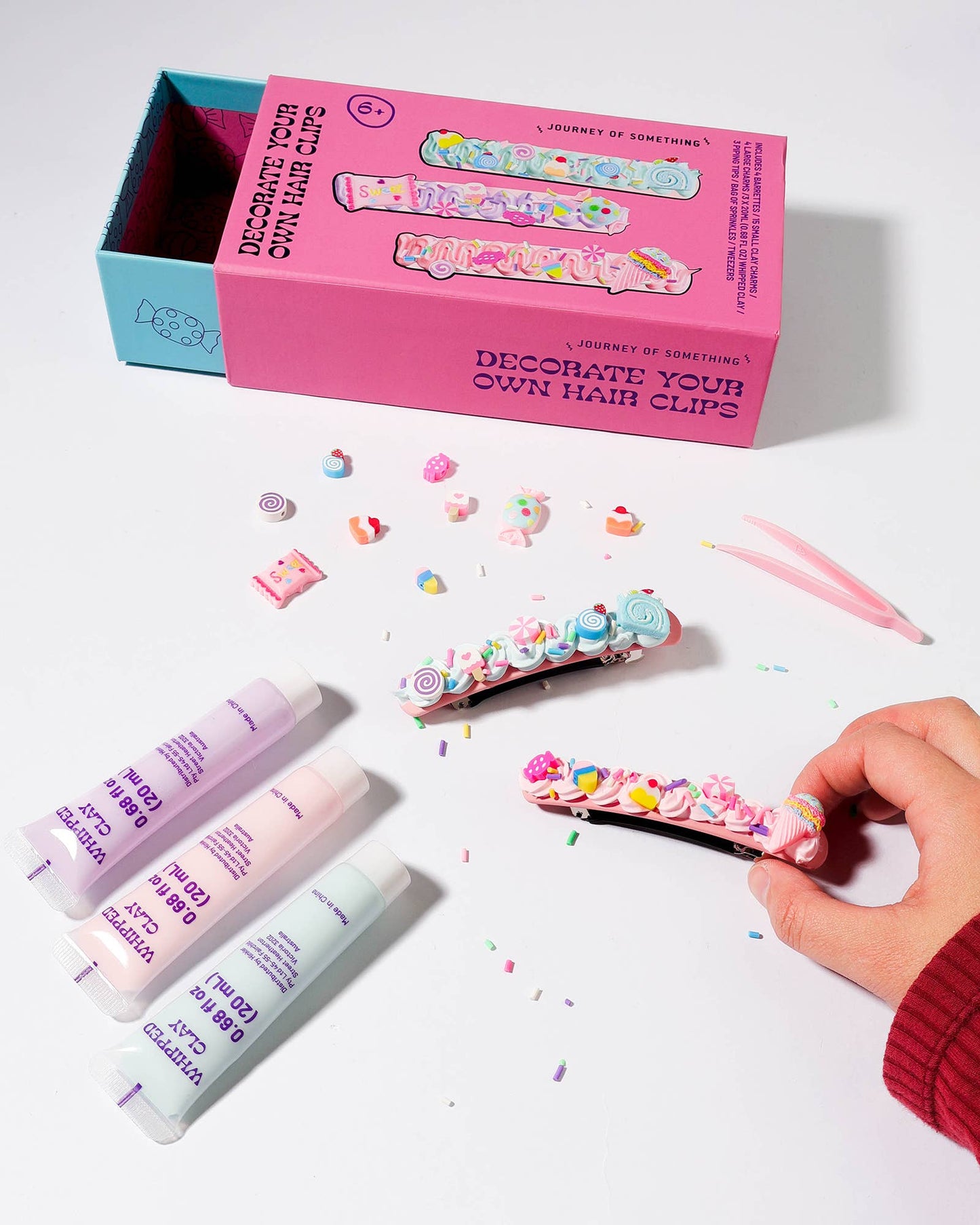 Kit Decorez vos Barrettes - Decorate Your Own Hair Clips - Journey of Something