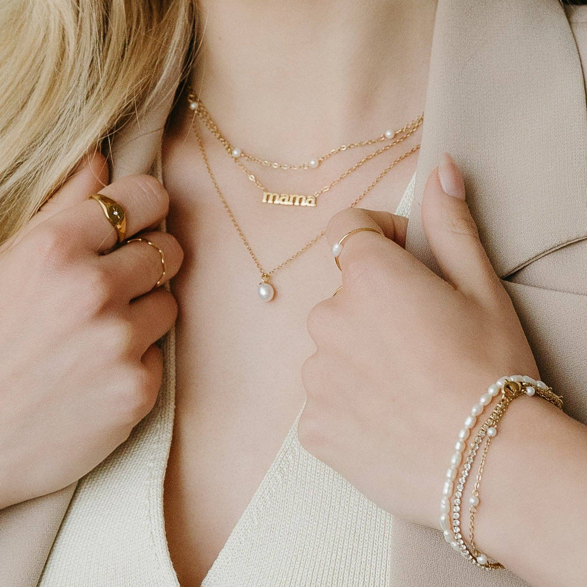 Collier Mama - PETITE GOLD