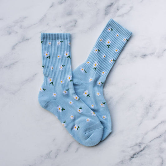 Chaussettes petites fleurs - Tiepology
