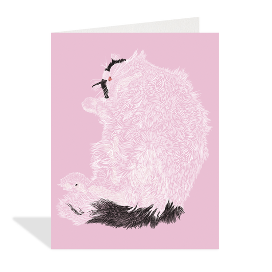 Carte de souhaits - Sassy Cat- Halfpenny Postage