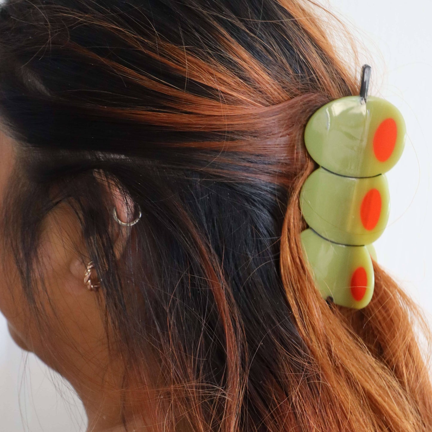 Pince XL Olive Hair Claw - Jenny Lemons