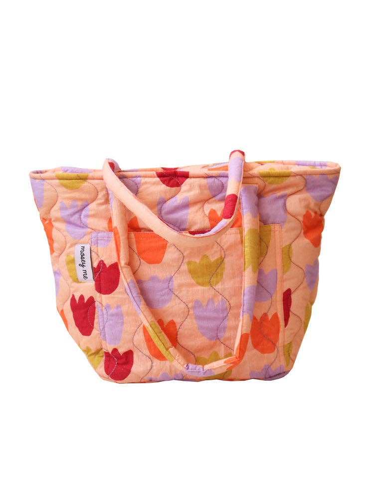 Sac matelassé ''Tulip Fields'' Quilted Bag - Mosey Me