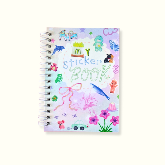 Cahier pour collectionner les autocollants - Reusable Sticker Collecting Book - Riley Grae