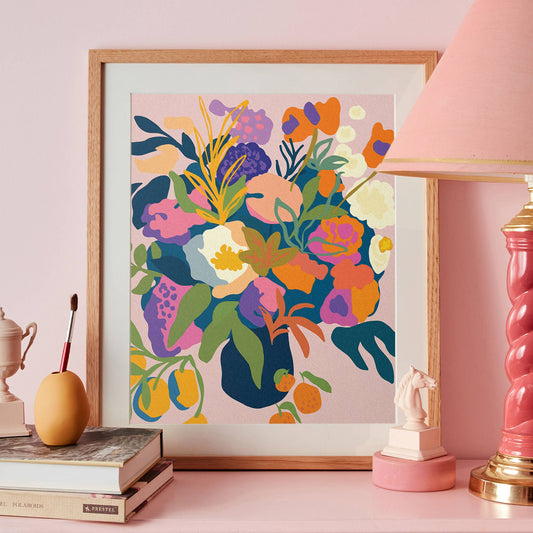 Peinture à numéro '' In Bloom'' Paint by Numbers - Journey Of Something
