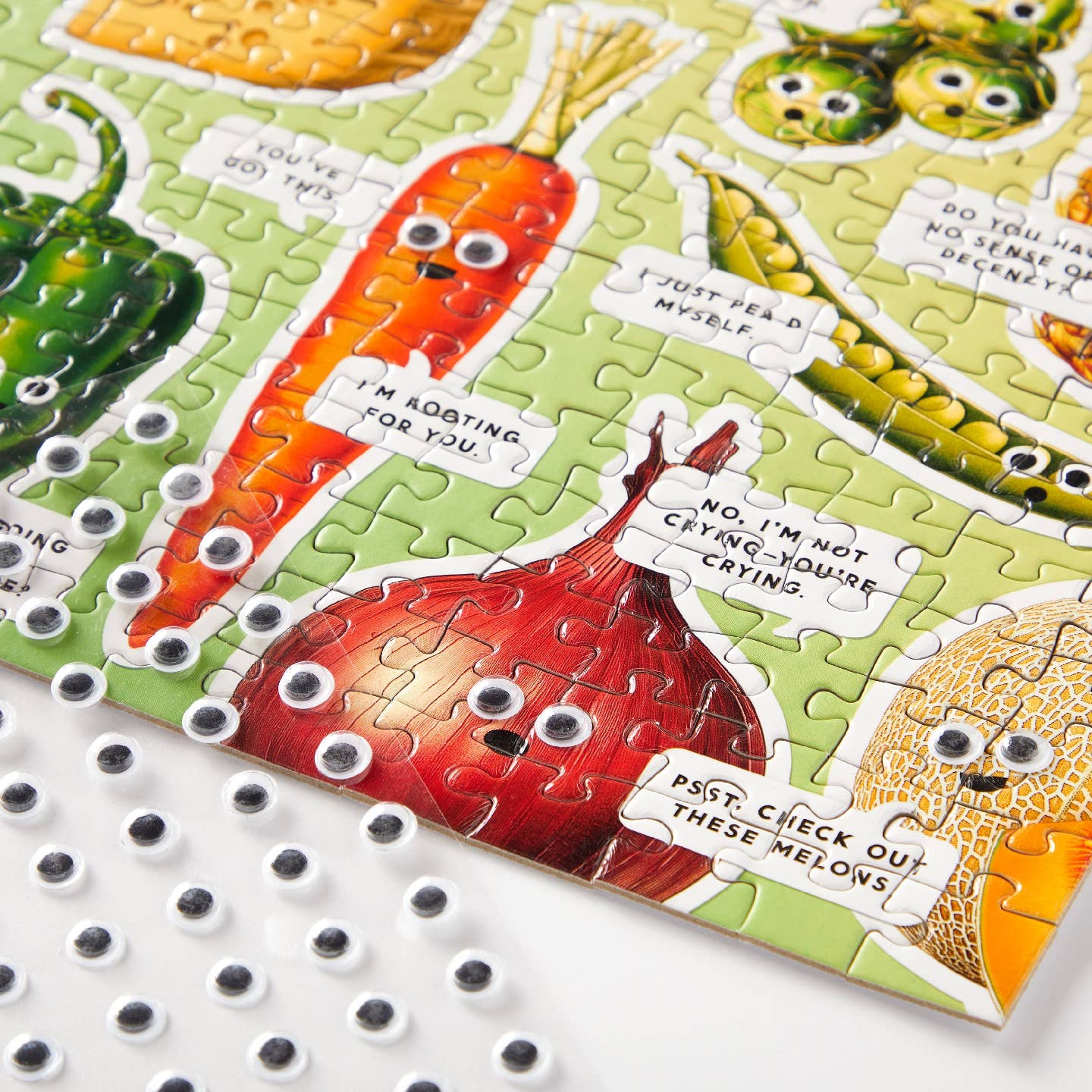 Puzzle Googly Food 1000 Pieces - Raincoast