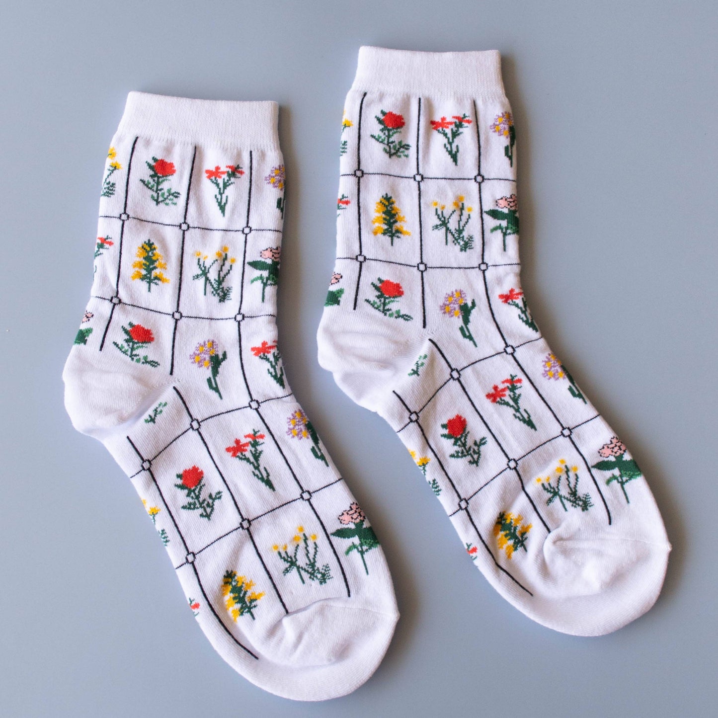 Chaussettes jardin botanique - Tiepology