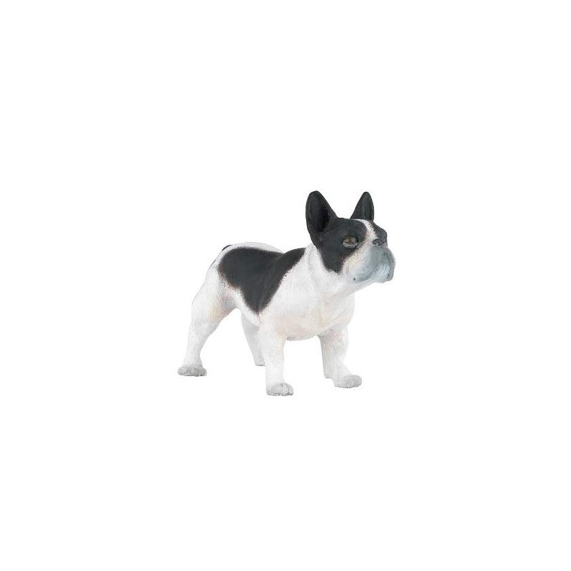Figurine BOULEDOGUE FRANÇAIS NOIR & BLANC - PAPO