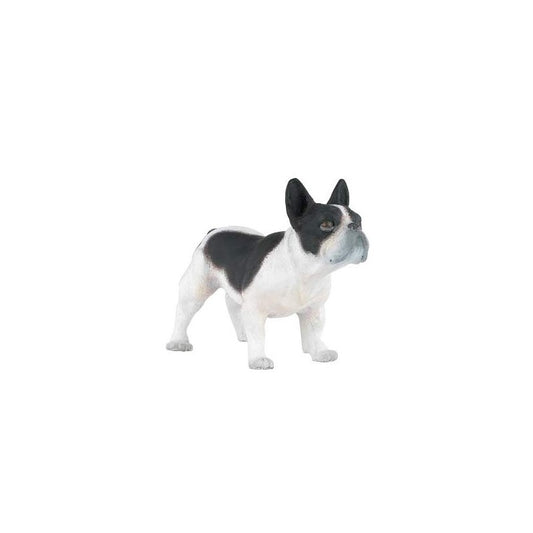 Figurine BOULEDOGUE FRANÇAIS NOIR & BLANC - PAPO