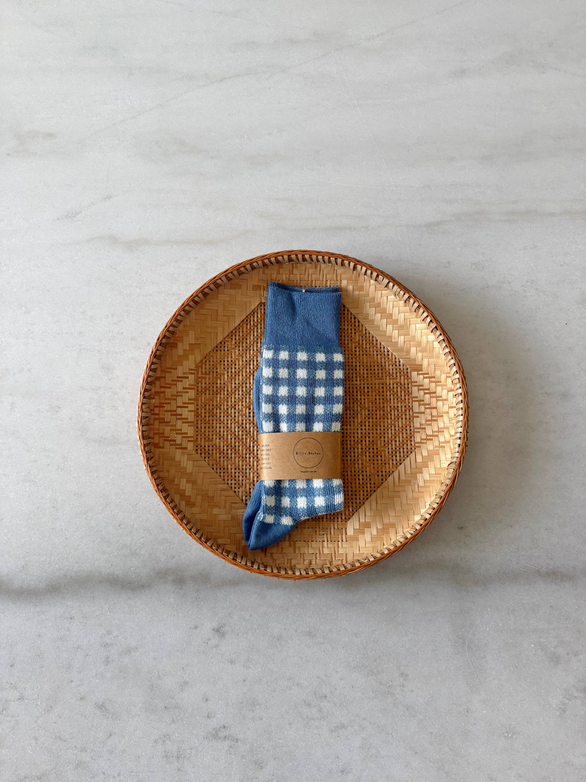 Chaussettes Costwold Gingham vichy - Billy Bamboo