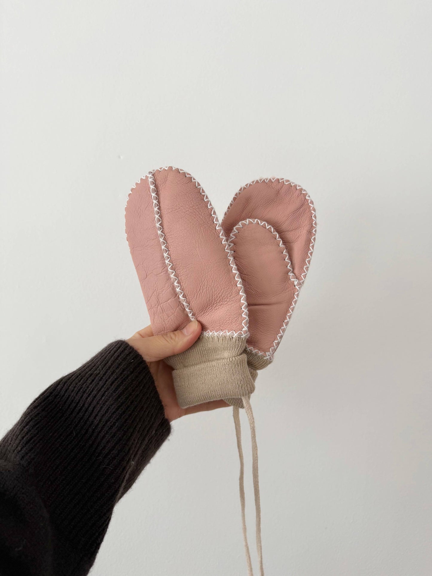 Mitaines pour enfants en peau de mouton - Kids Shearling Mittens - Billy Bamboo