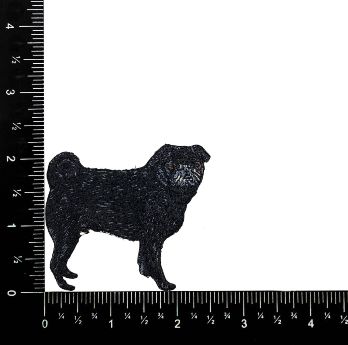 Patch thermocollant brodé ''Black bug'' Embroidered Iron on Patch