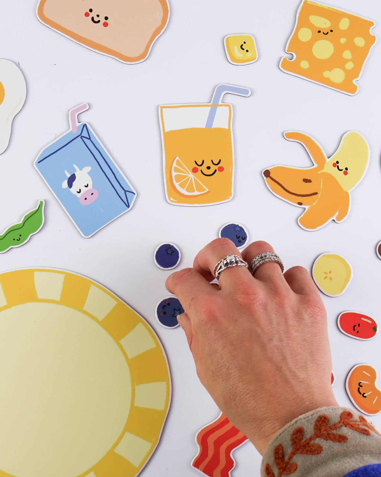 Casse-tête magnétique pour enfants ''Yummy Breakfast'' Kids Magnet Puzzle - Journey Of Something
