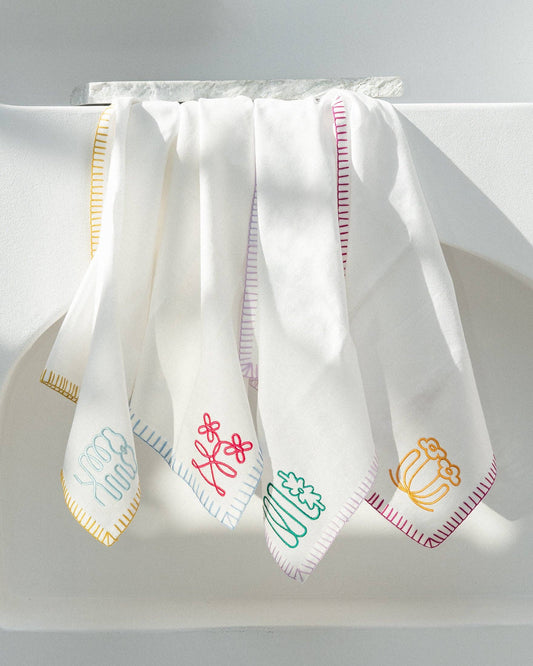 Ensemble de serviettes de table ''Bouquet'' Napkin Set - Tarta Gelatina