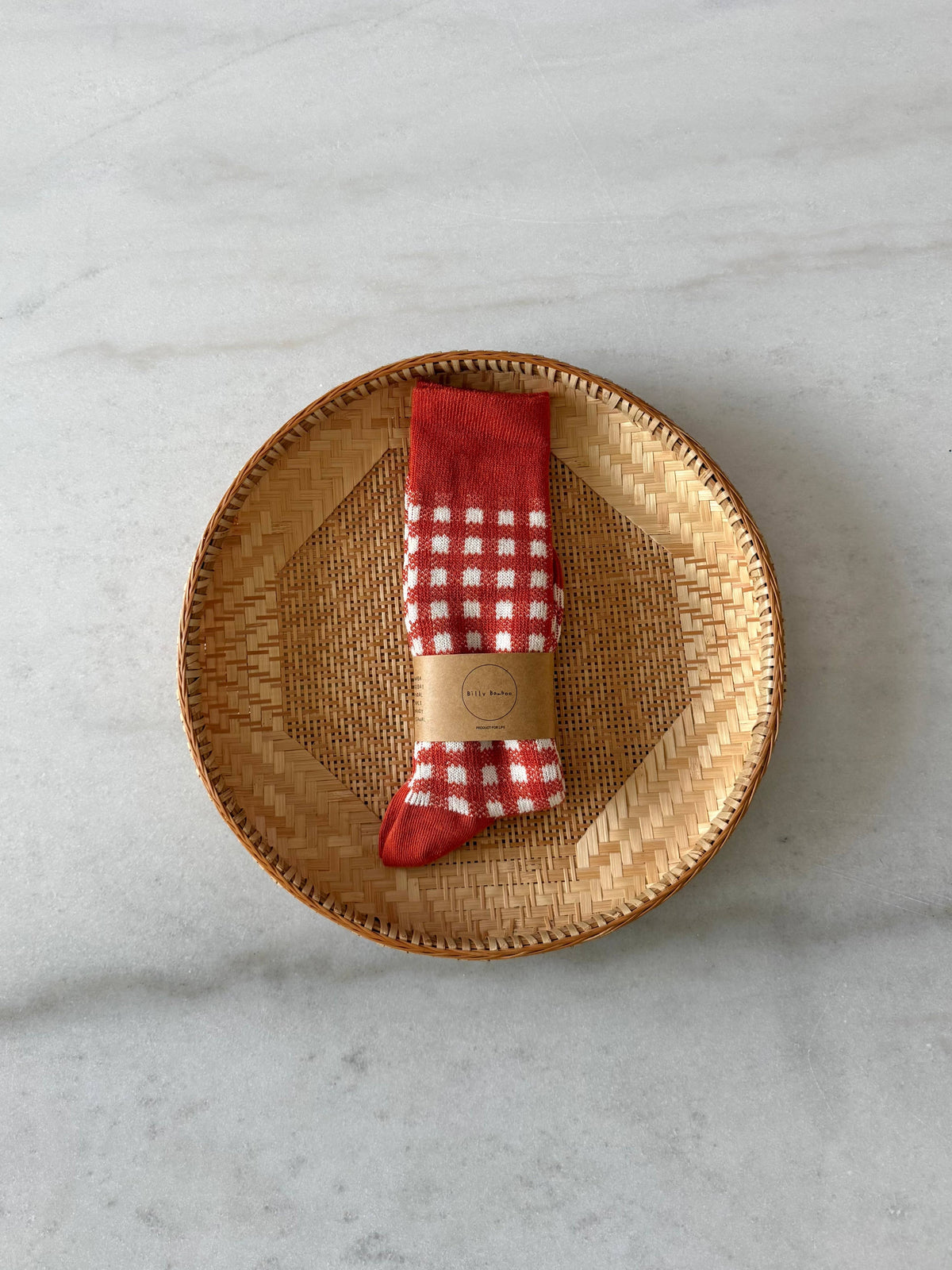 Chaussettes Costwold Gingham vichy - Billy Bamboo