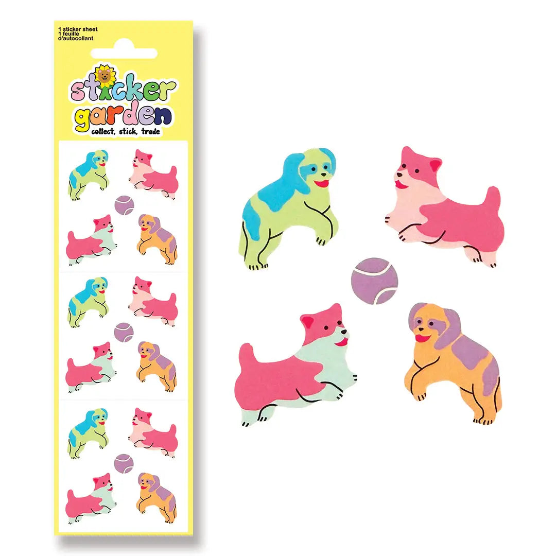 Collection autocollants retro - Sticker Garden