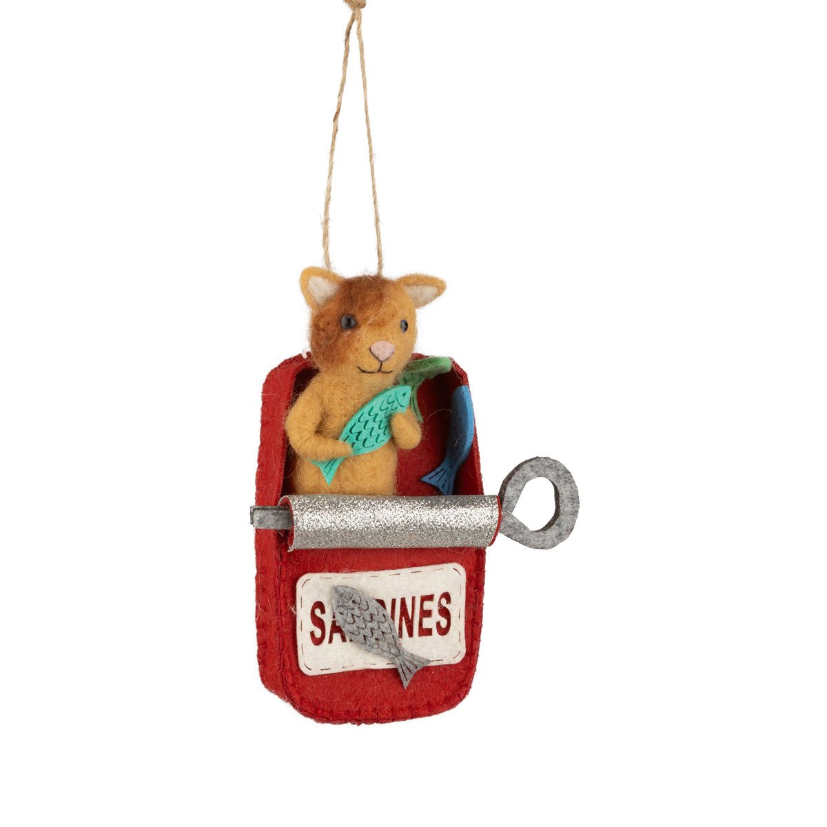 Ornement Chat Sardine ST1