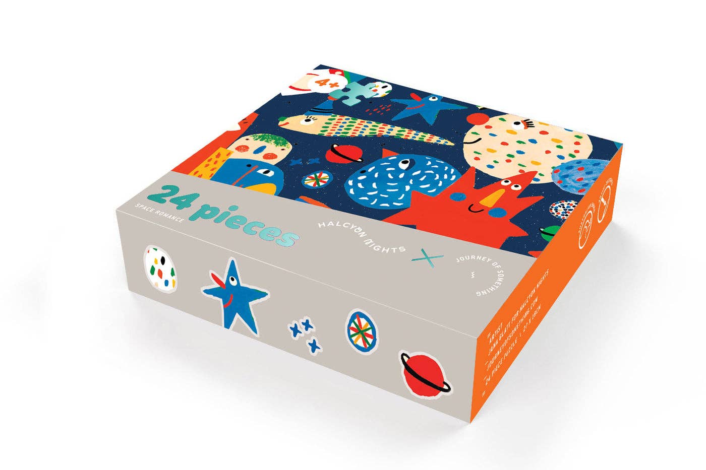 Casse-tête 24 pièces pour enfants ''Space Romance'' Kids Puzzle - Journey Of Something