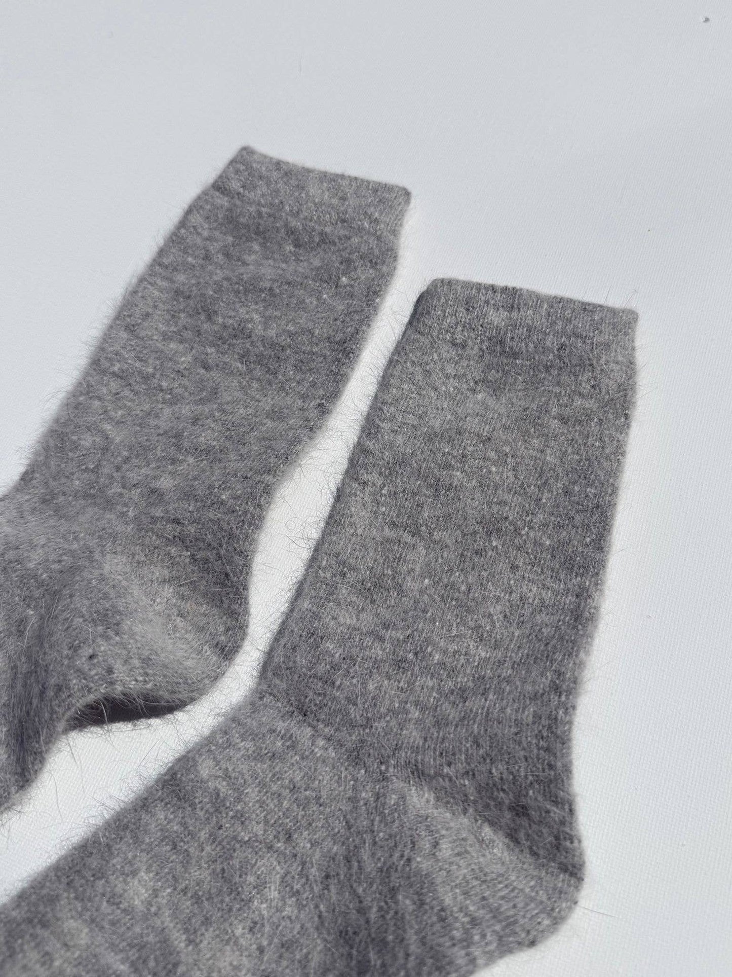 Chaussettes fluffy angora - Fluffy Angora Socks - Billy Bamboo
