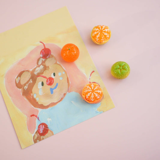Ensemble de 4 aimants CITRUS magnet set - Mini Story Co