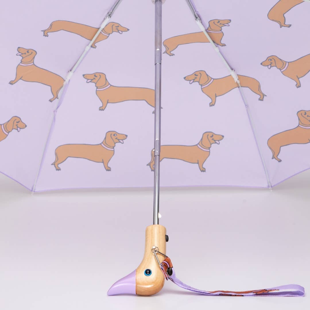 Parapluie Canard Dachshund Dog Lilac - Original Duckhead