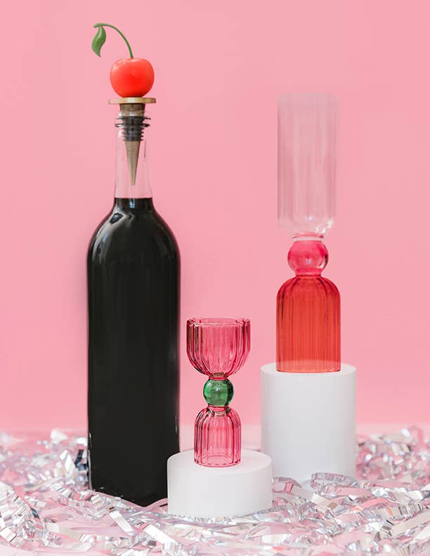 Tipsy Turvy bouchon pour bouteille Cerise - Ban.do