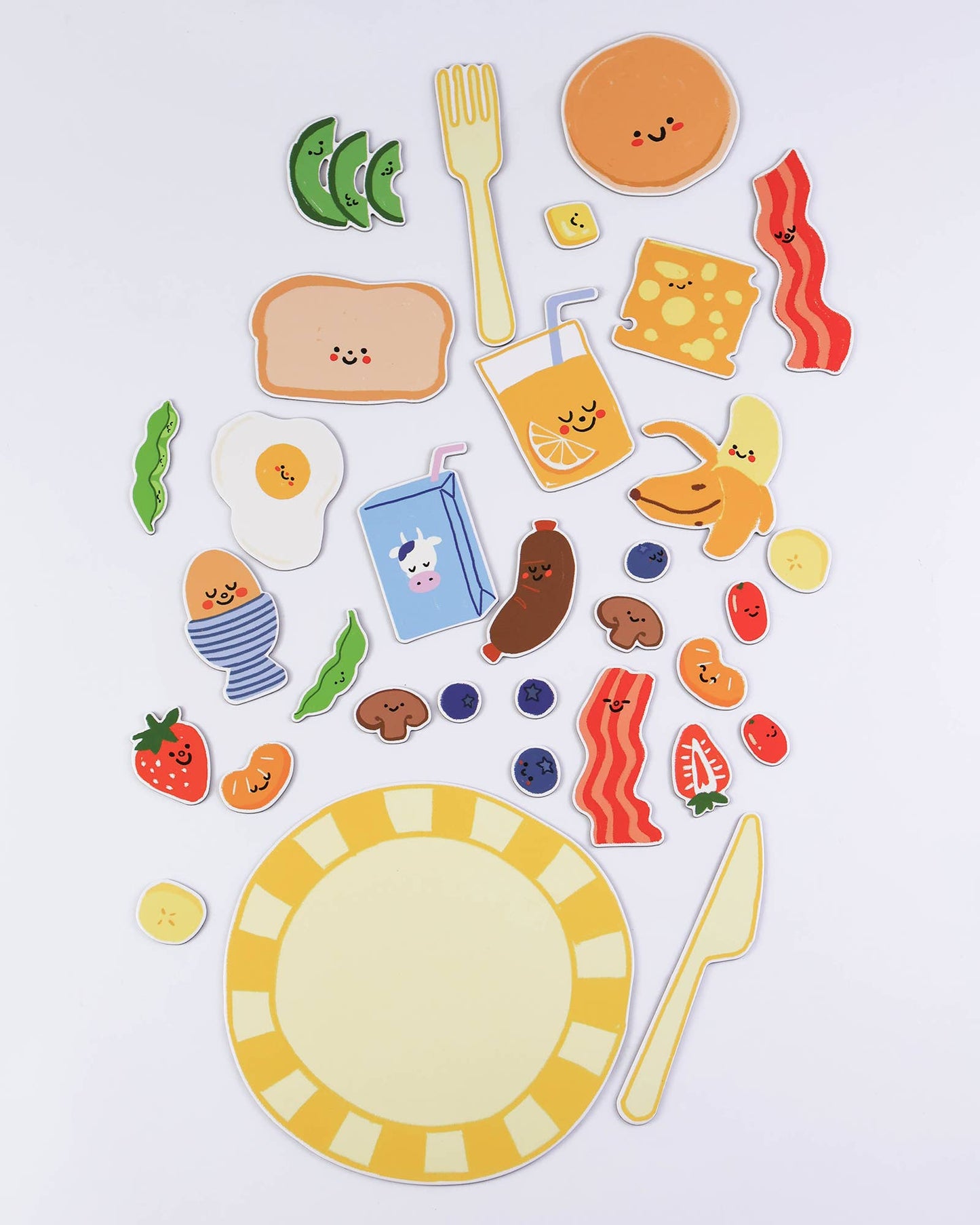 Casse-tête magnétique pour enfants ''Yummy Breakfast'' Kids Magnet Puzzle - Journey Of Something