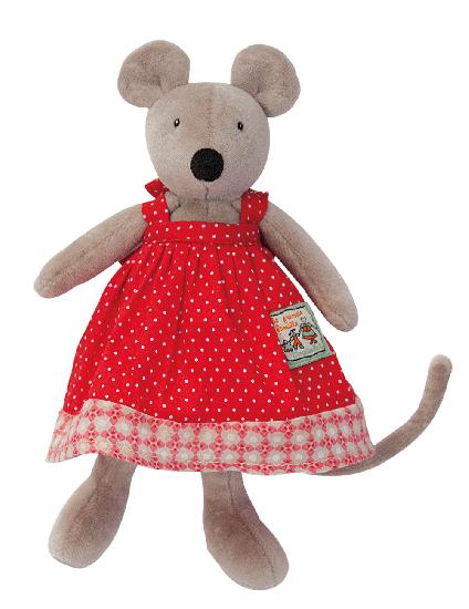 Peluche Nini la souris - La grande famille - Moulin Roty