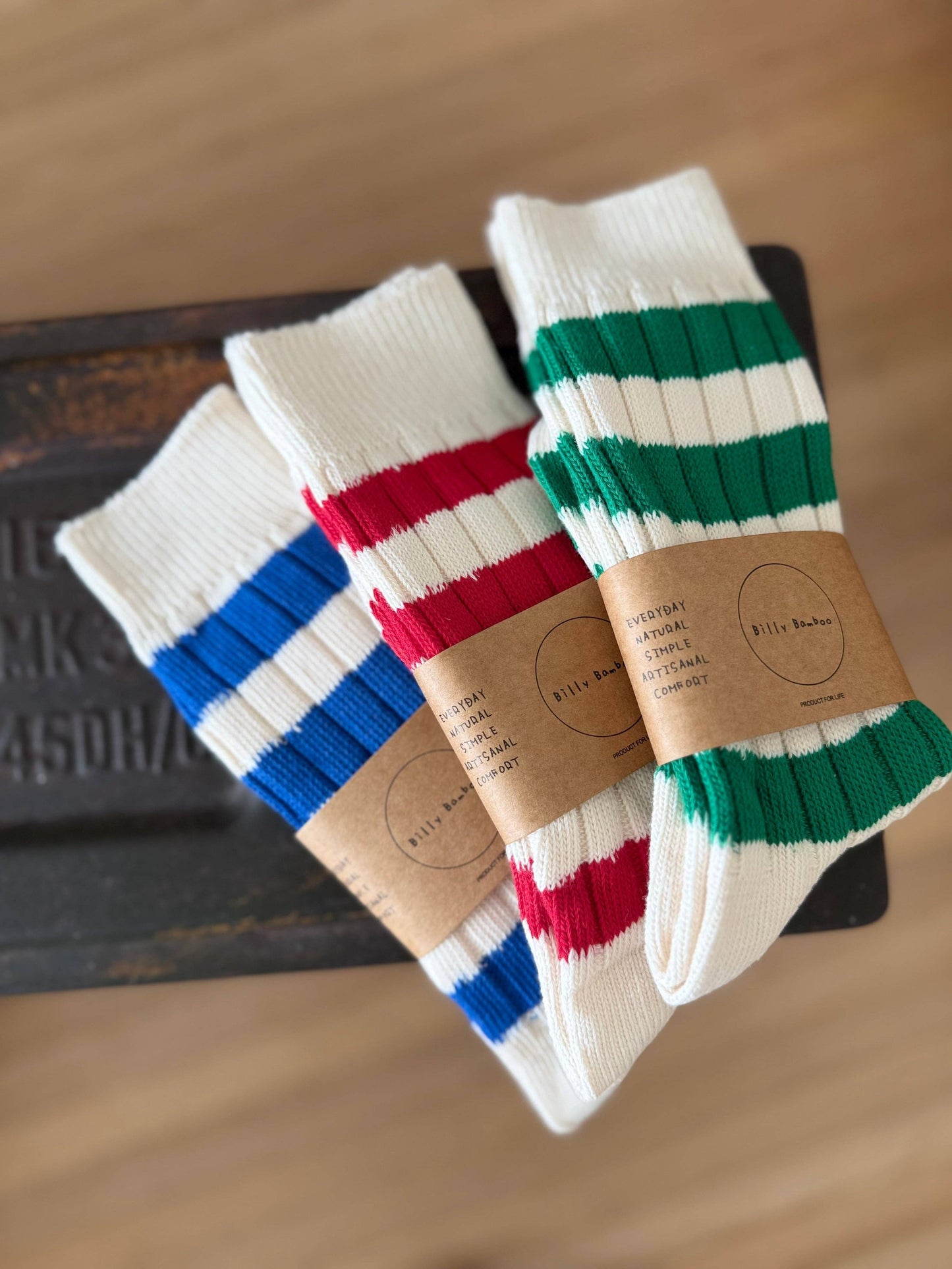 Chaussettes rayures / lignées - Billy Bamboo