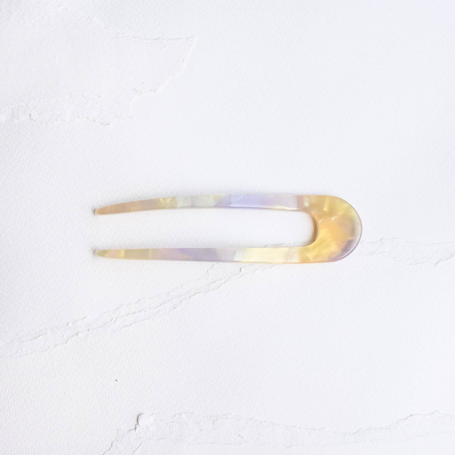 Épingle à cheveux résine - Hair Pin Abstract Matière - Tiepology