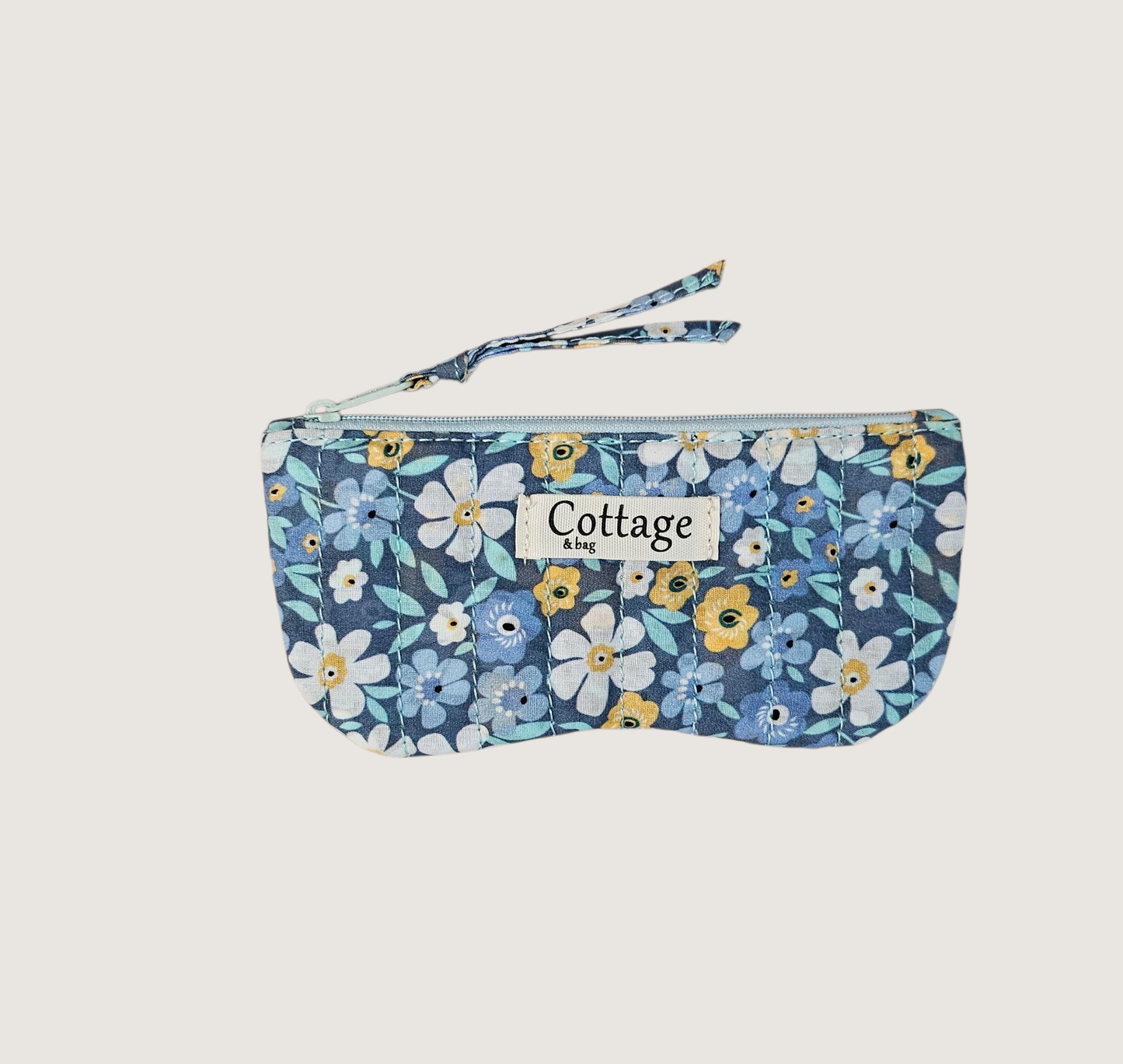 Etui à lunettes en coton matelassé - Eyeglasses Case - Royal Marais