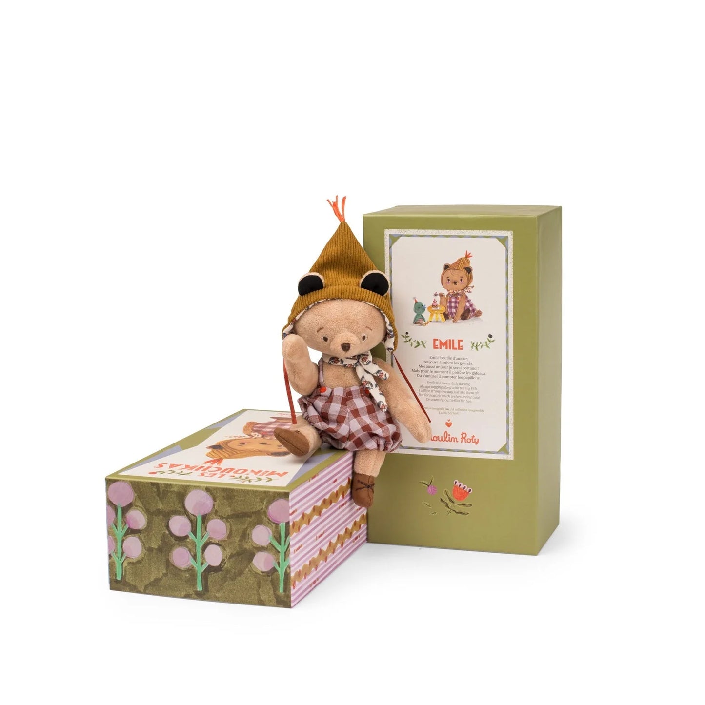 Peluche Ours "Emile" Les Minouchkas - Moulin Roty