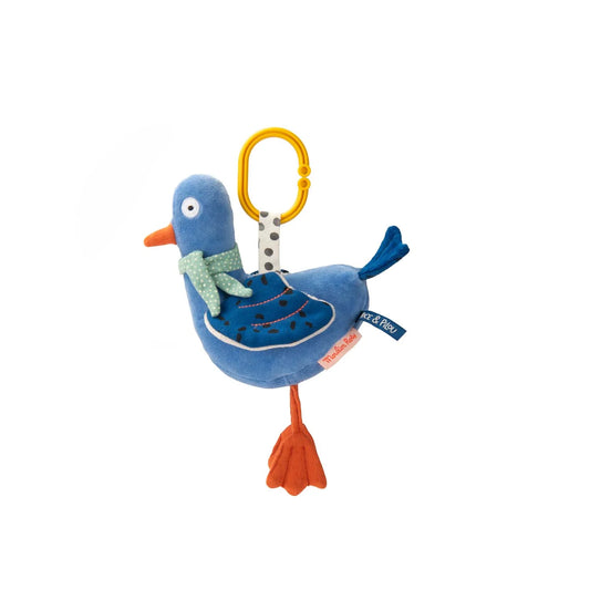 Jouet d'éveil Michel le pigeon - Puce & Pilou