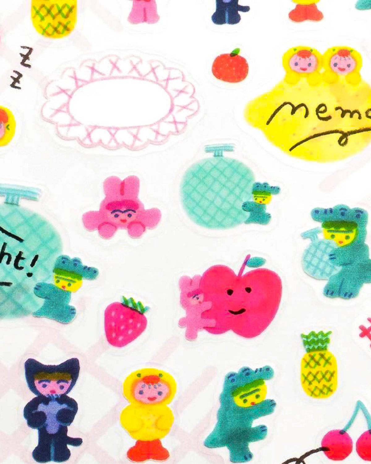 Feuille de Stickers Sheet Fruits - Aiko Fukawa  Her Winter Flowers