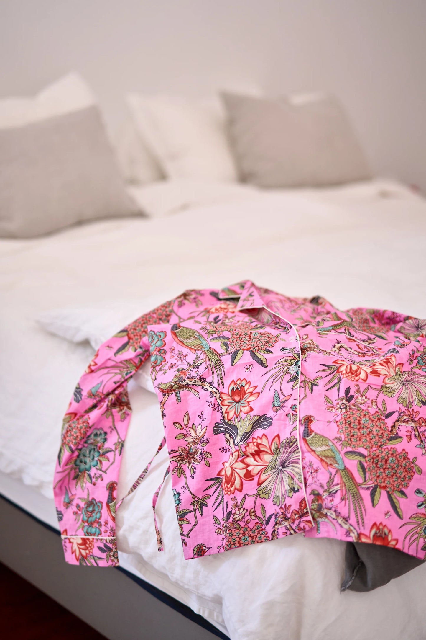 Lotus rose Pyjama 2-pièces - Christèle avec un L