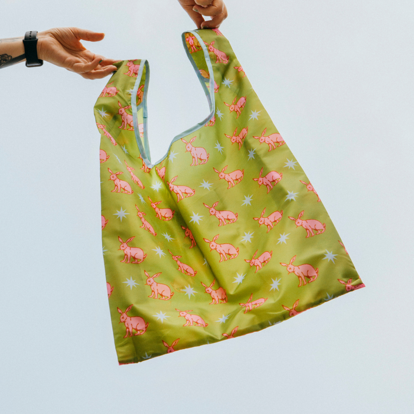 Sac pliable en Nylon - Lucky Rabbit - Lucky Goods