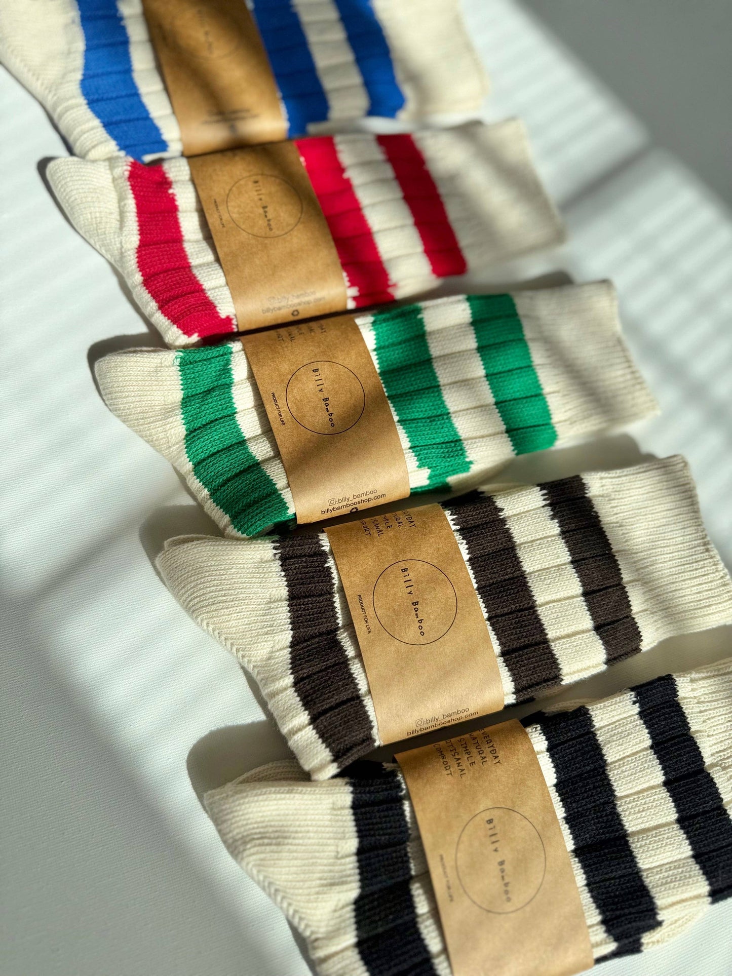Chaussettes rayures / lignées - Billy Bamboo