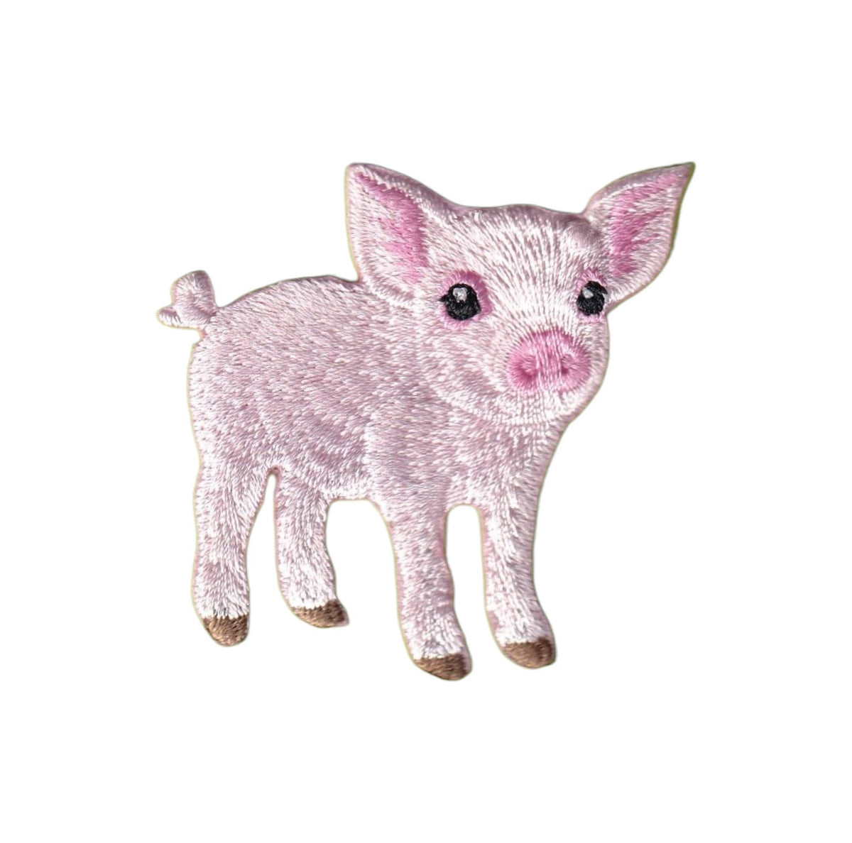 Patch thermocollant brodé ''cochon'' Embroidered Iron on Patch