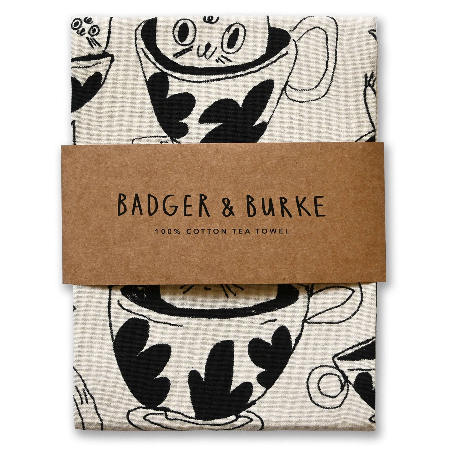 Linge à vaisselle Tea Time Tea Towel - Badger & Burke