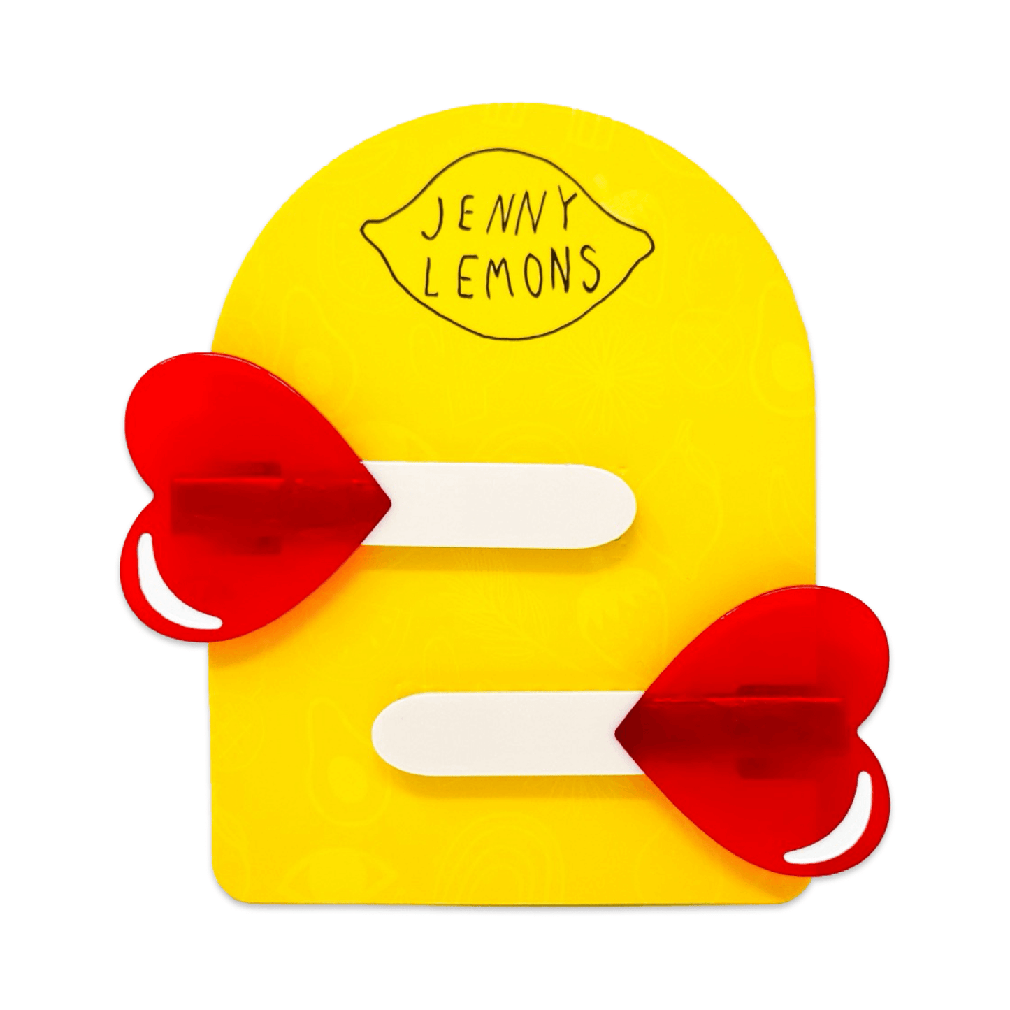 Duo de barrettes sucettes Heart Lollipop - Jenny Lemons