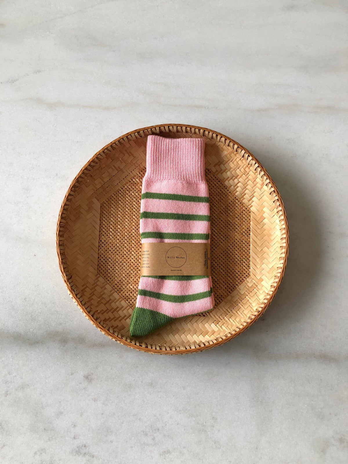 Chaussettes Rayees MAKINO POP STRIPE HIGH SOCKS - Billy Bamboo -