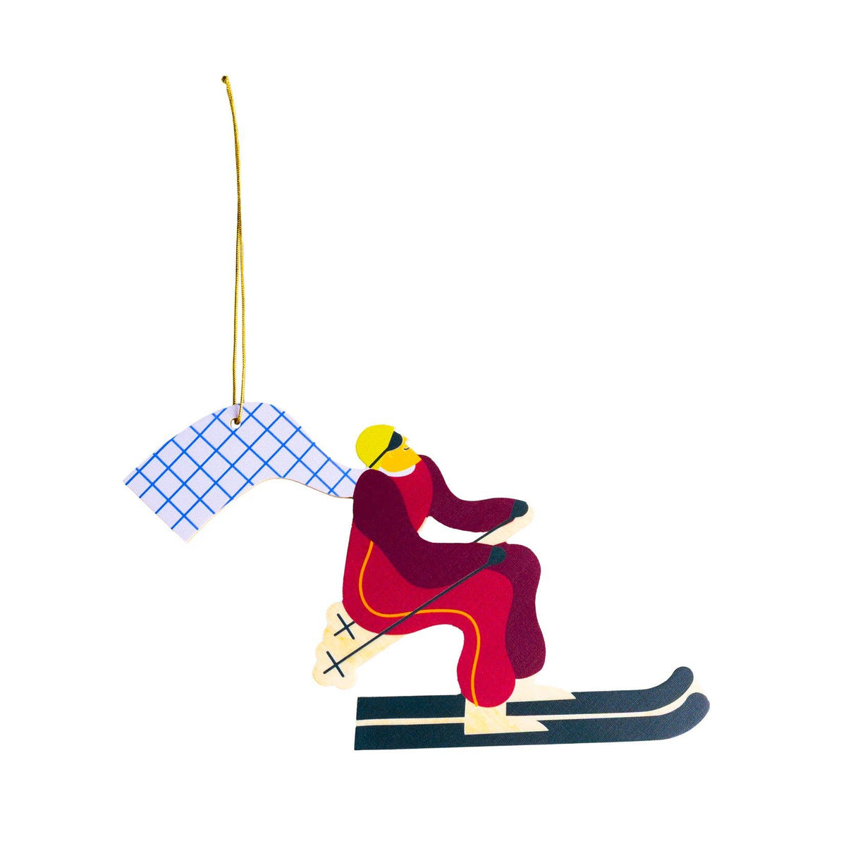 Ornement Skieur - milin