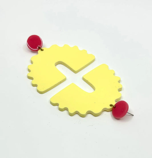 Boucles ''Lulu Beurre'' Earrings - Darlings of Denmark