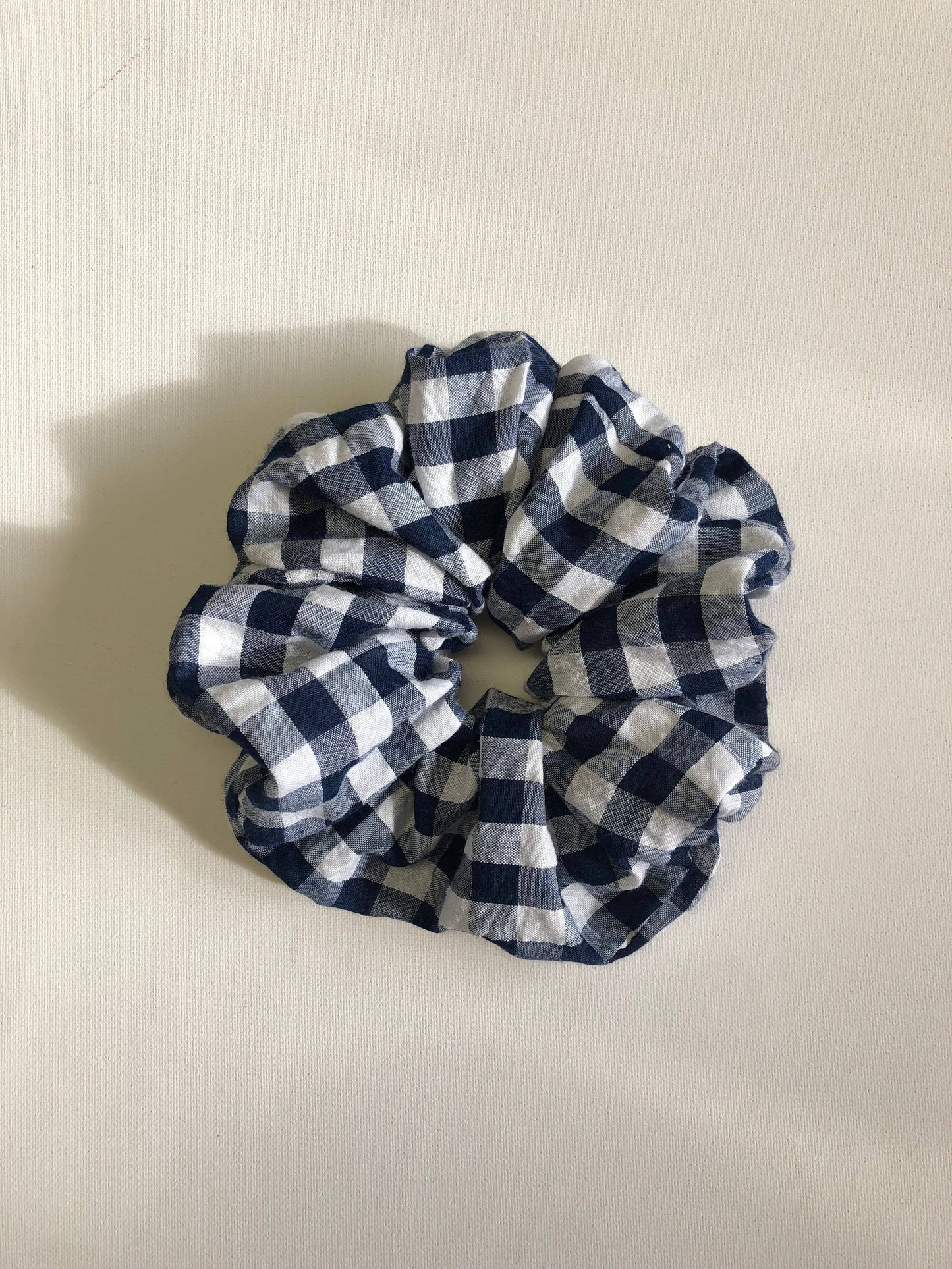 Chouchou carreaux vichy (2 tailles) - Gingham scrunchie - Billy Bamboo