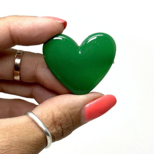 Pince à cheveux en forme de coeur - Heart-Shaped Hair Clips - Rainbow Unicorn Birthday Surprise