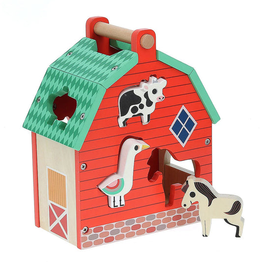 Boite à formes "ferme" shape sorter - Vilac
