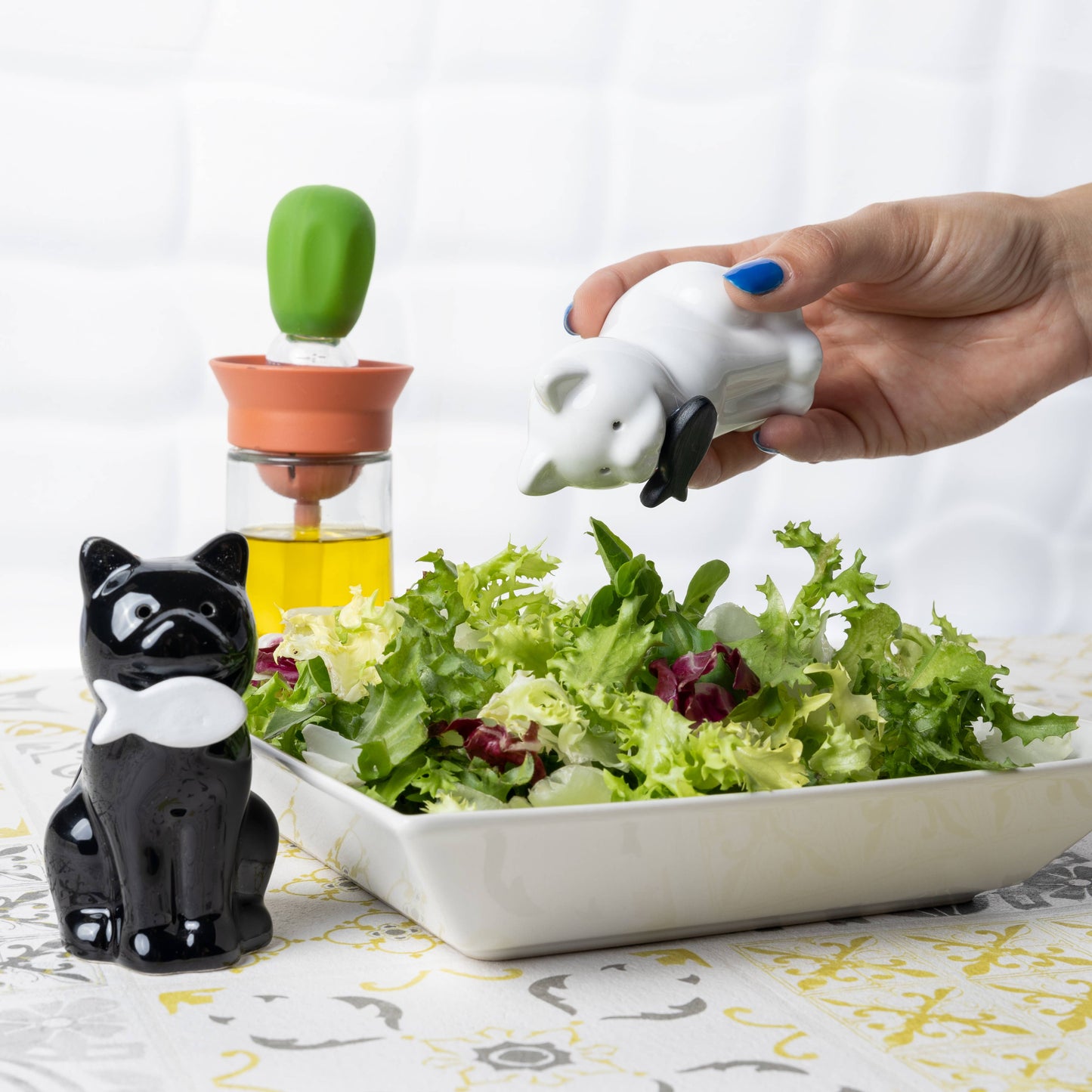 Ensemble de salières et poivrières chats - Fisura